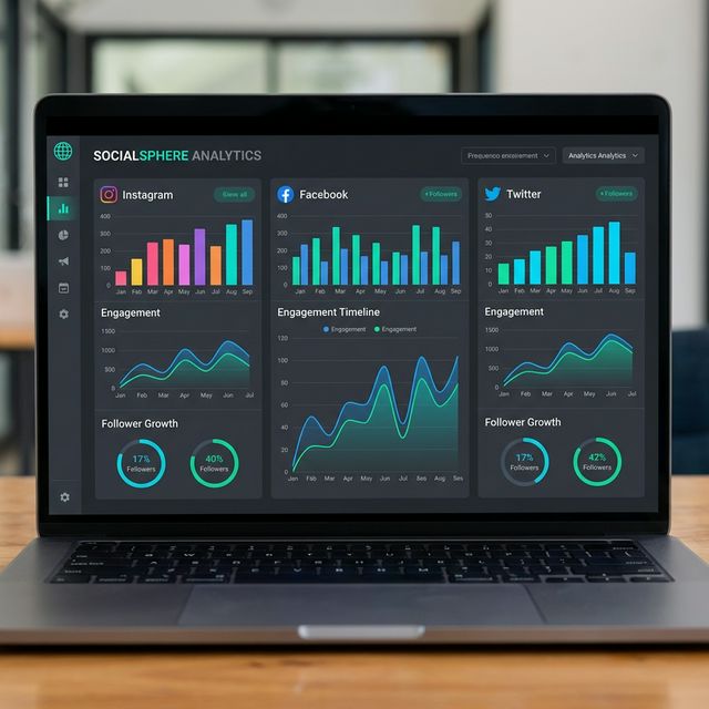 Social Media Analytics Dashboard