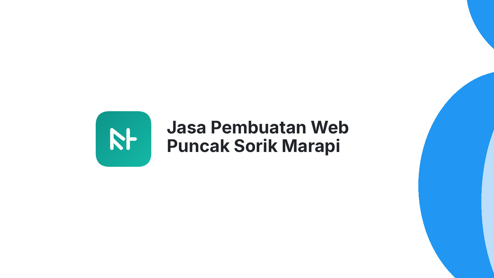 Jasa Pembuatan Web Puncak Sorik Marapi