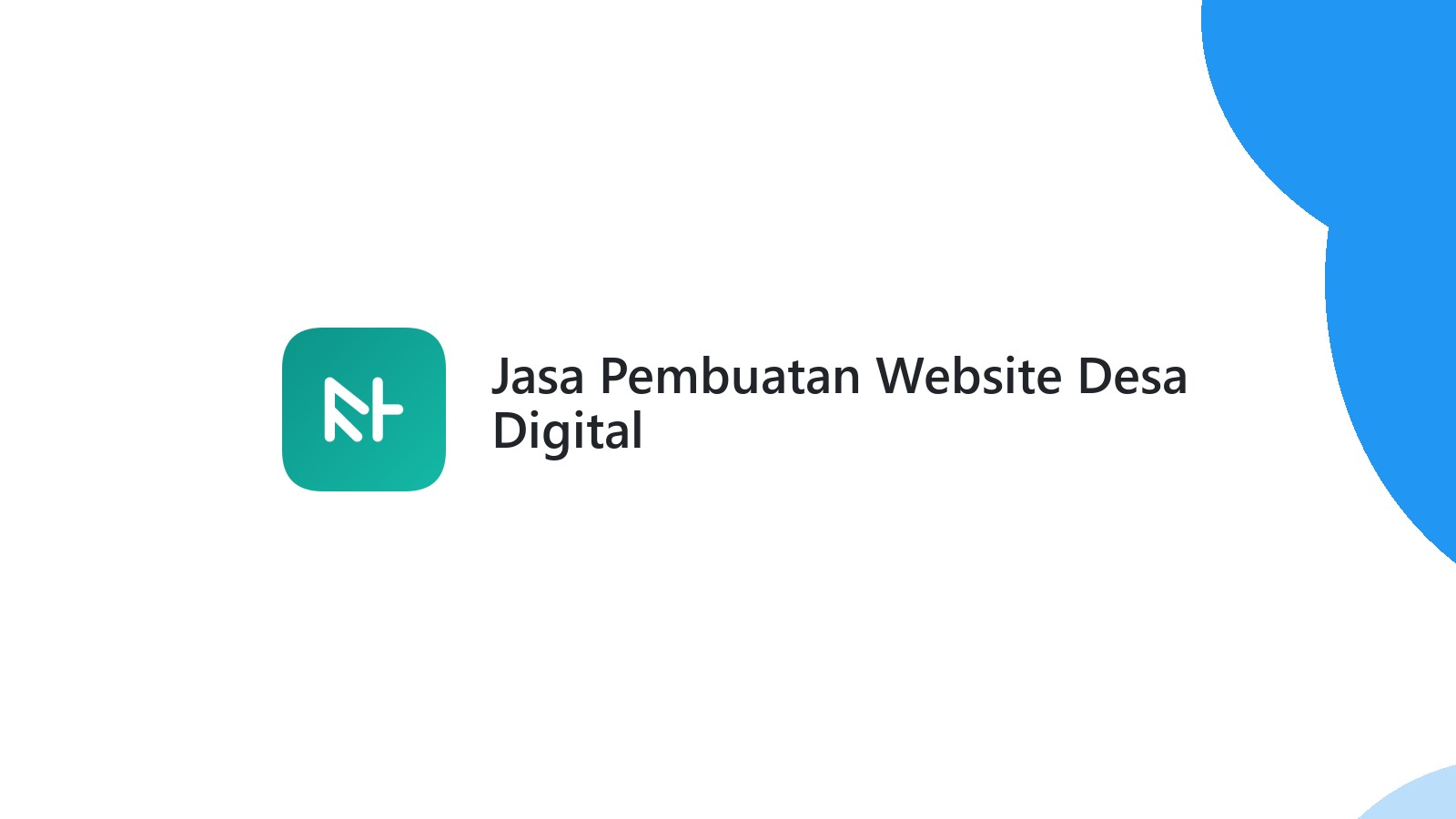 Jasa Pembuatan Website Desa Digital