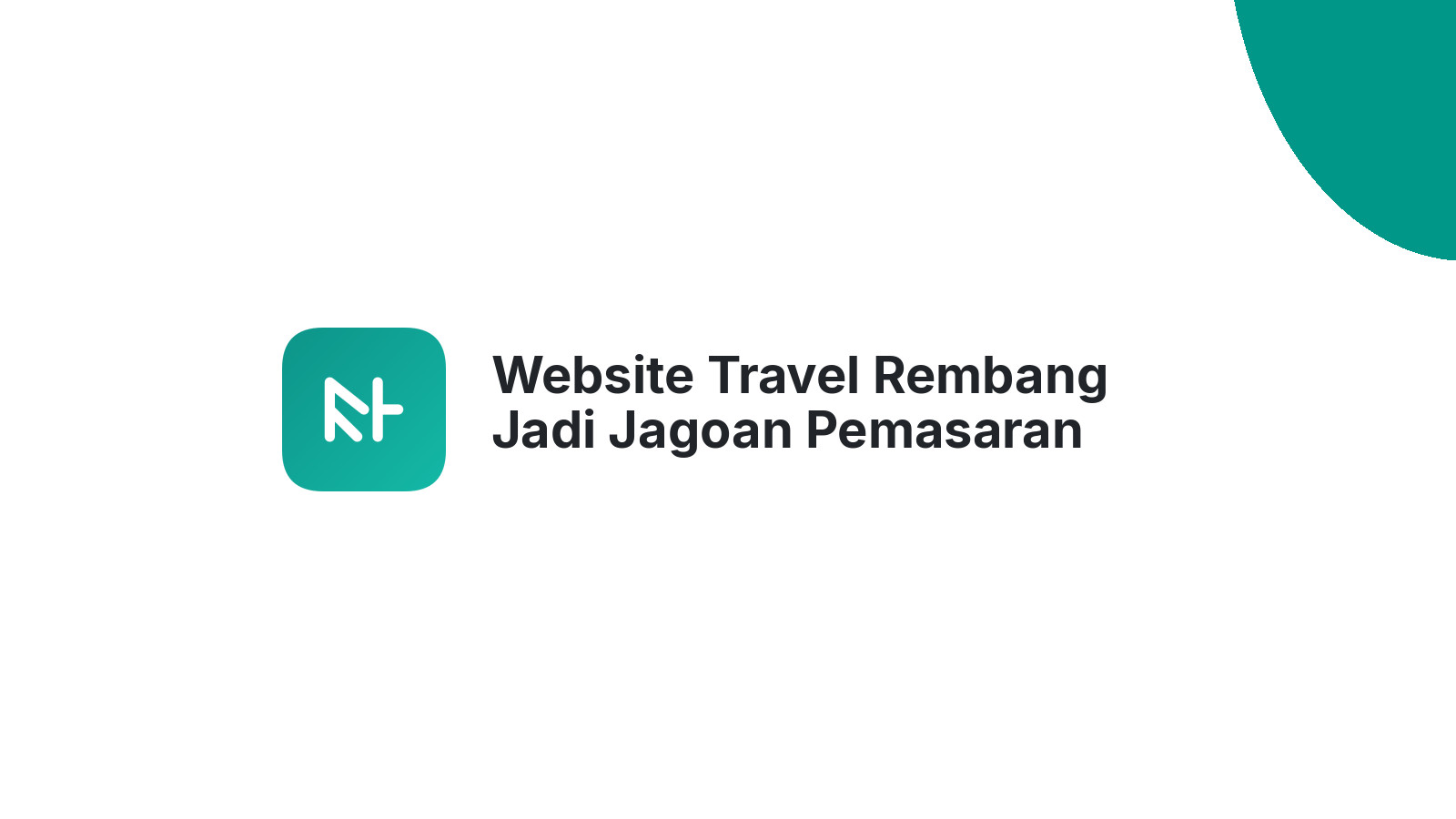 Website Travel Rembang Jadi Jagoan Pemasaran