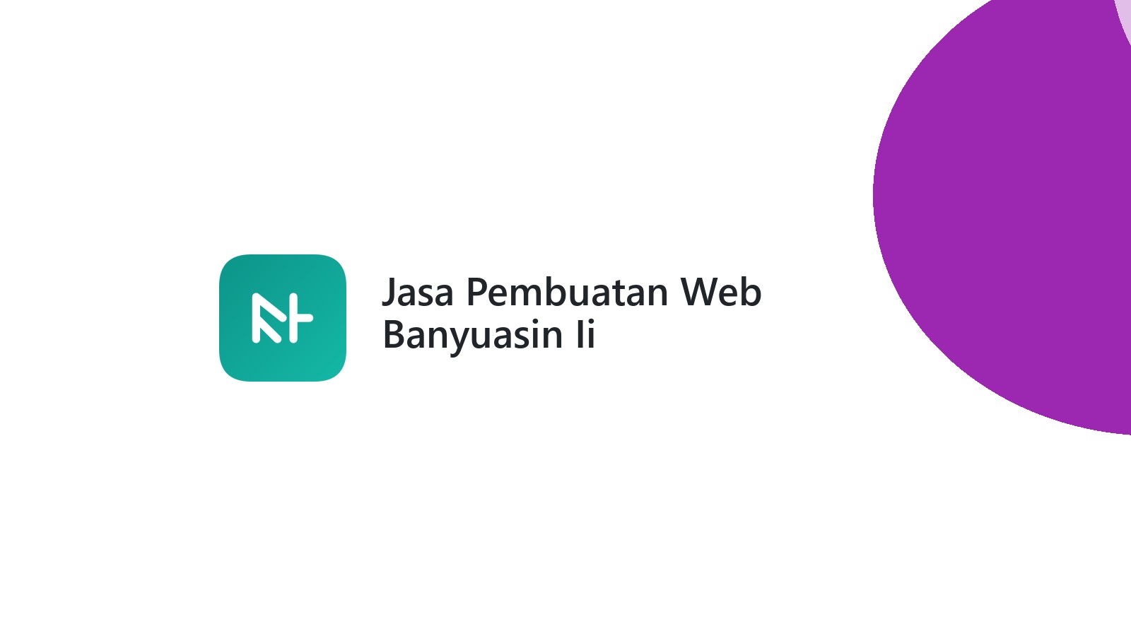 Jasa Pembuatan Web Banyuasin Ii