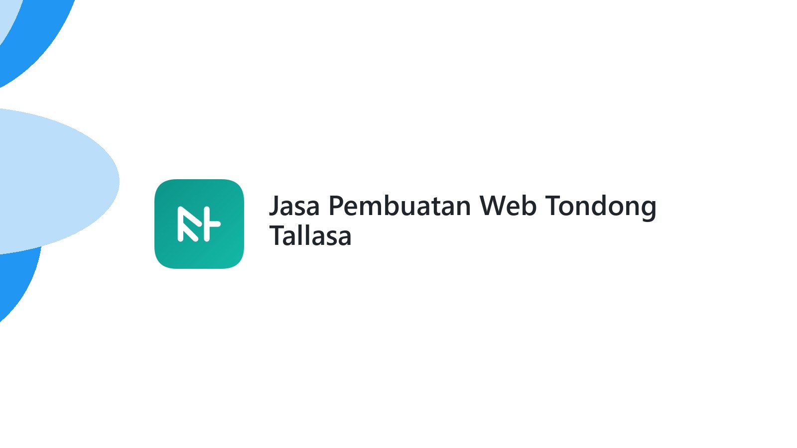 Jasa Pembuatan Web Tondong Tallasa