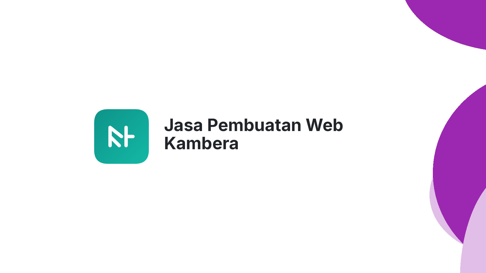 Jasa Pembuatan Web Kambera