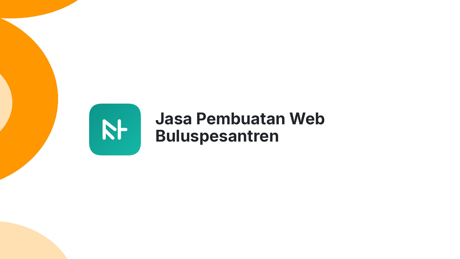 Jasa Pembuatan Web Buluspesantren