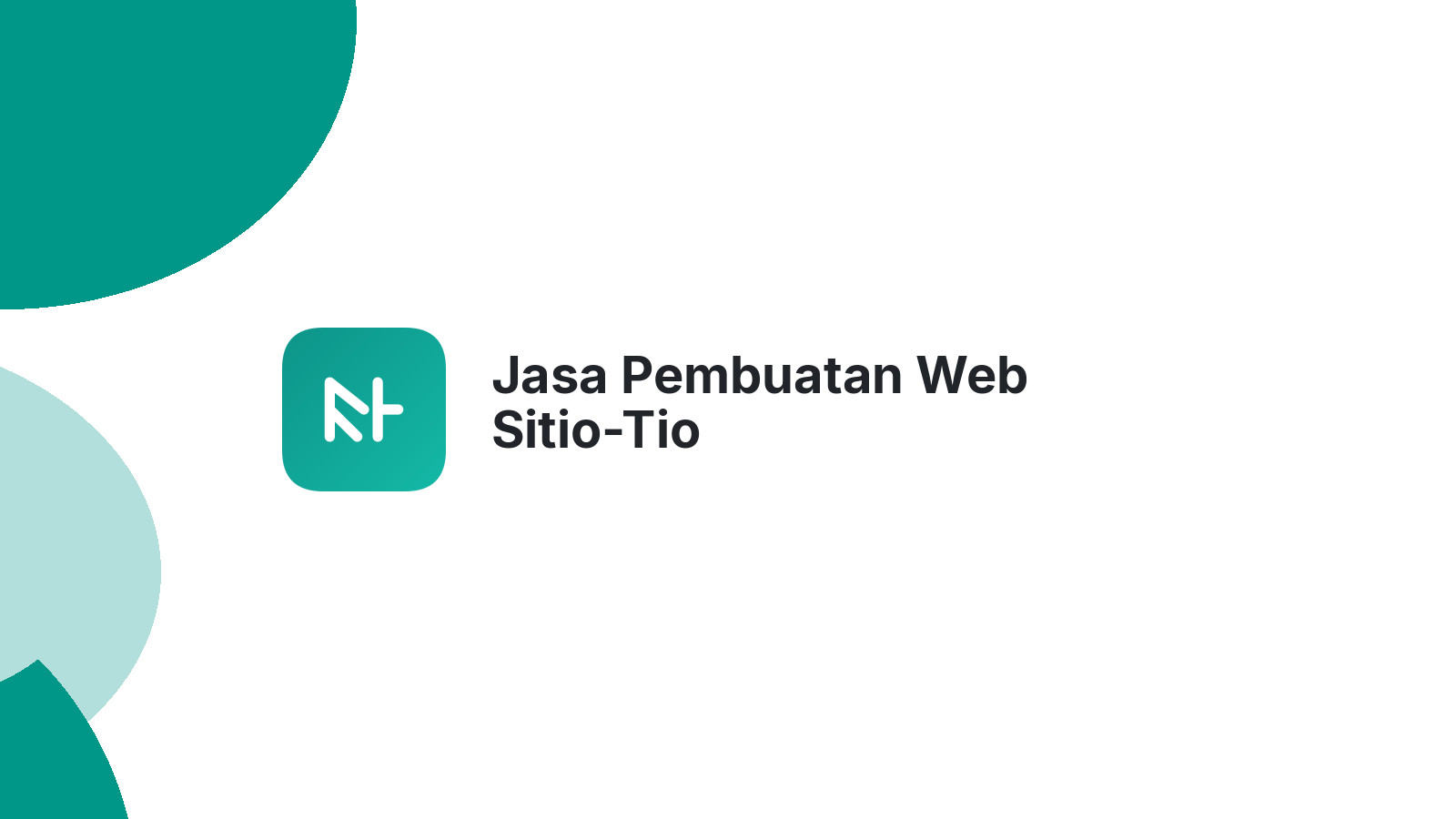 Jasa Pembuatan Web Sitio-Tio