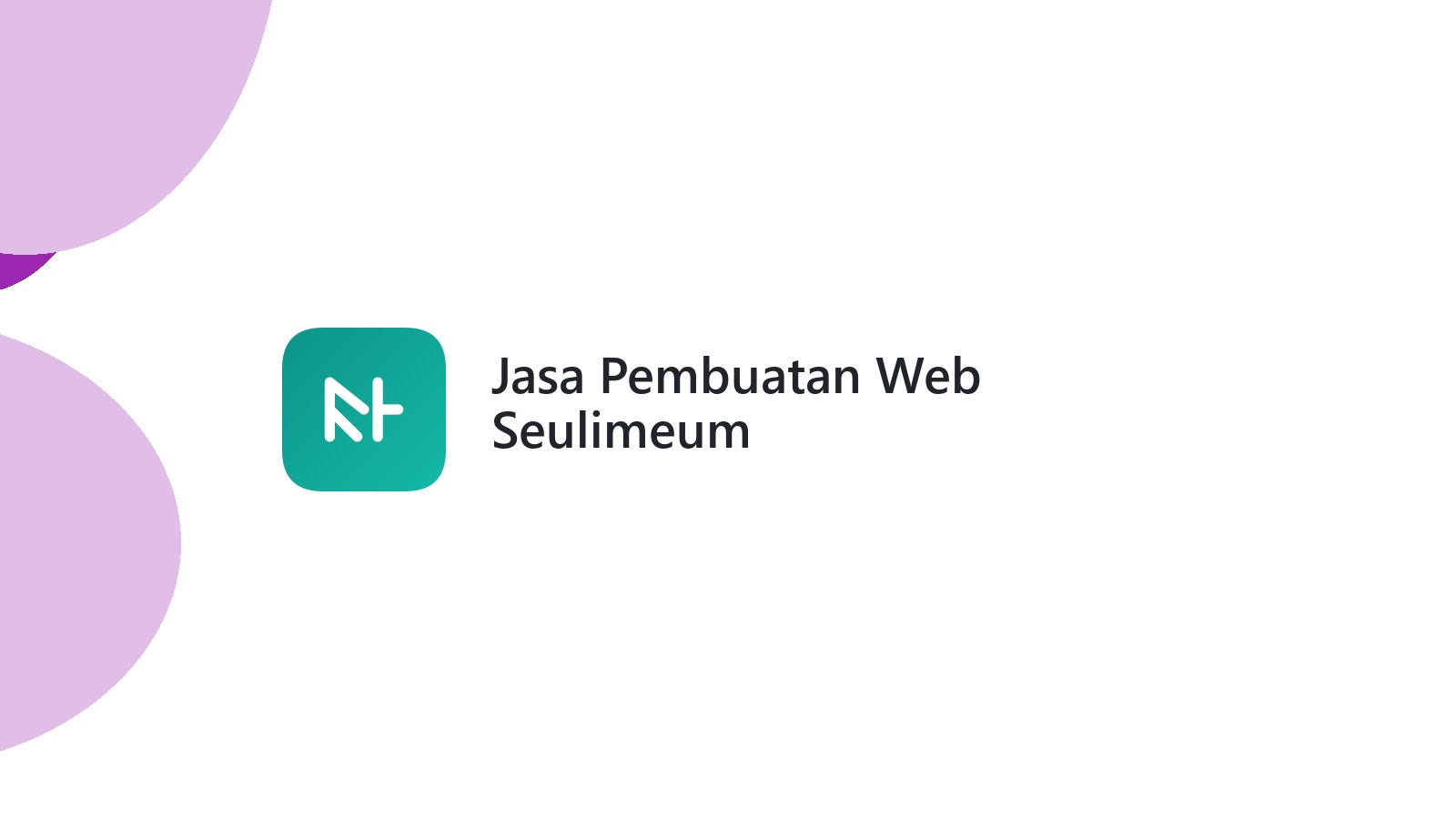 Jasa Pembuatan Web Seulimeum