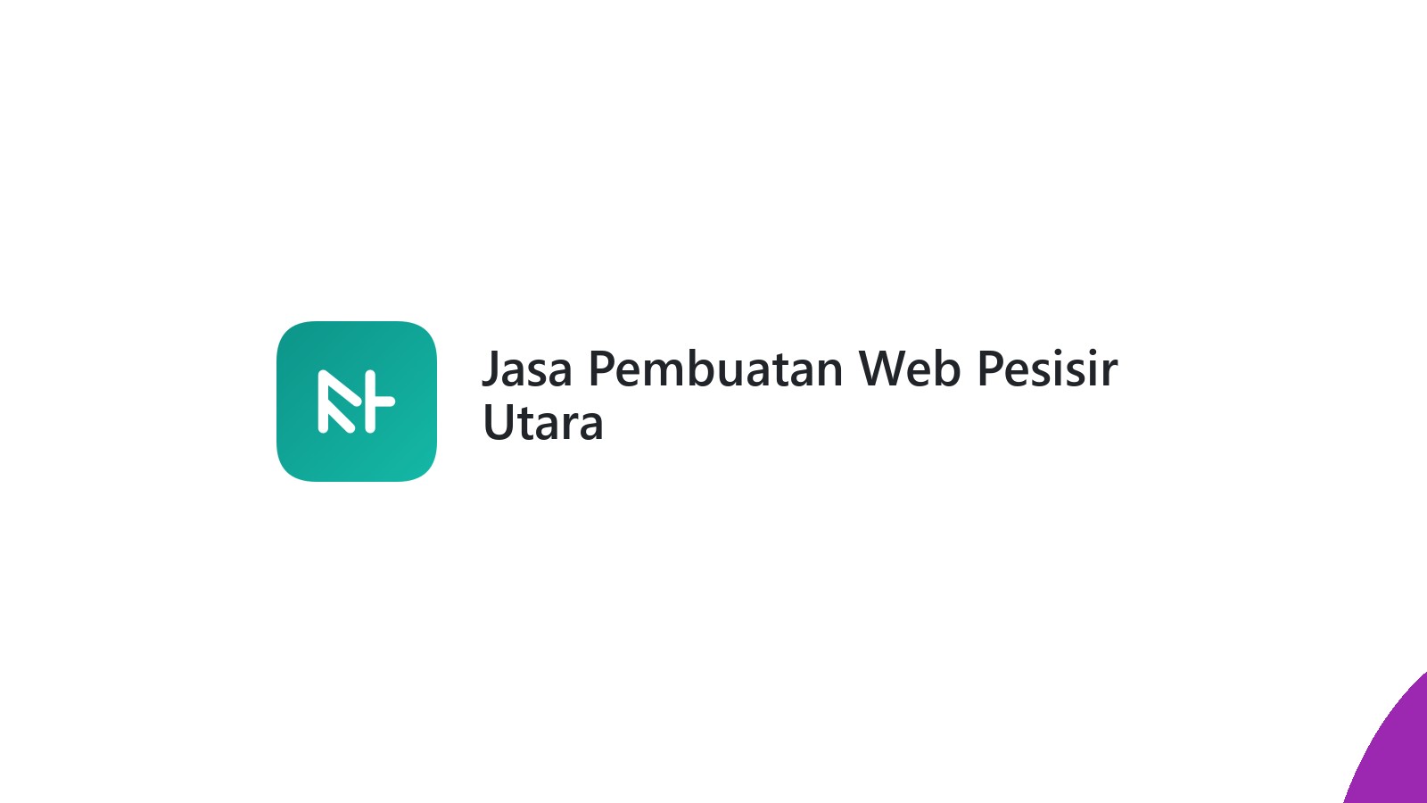 Jasa Pembuatan Web Pesisir Utara