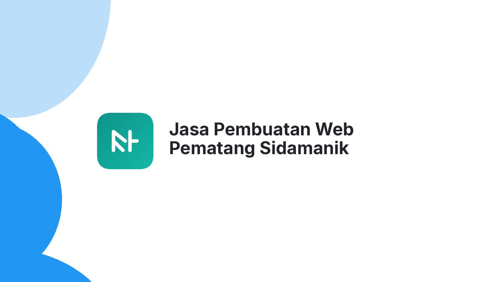 Jasa Pembuatan Web Pematang Sidamanik