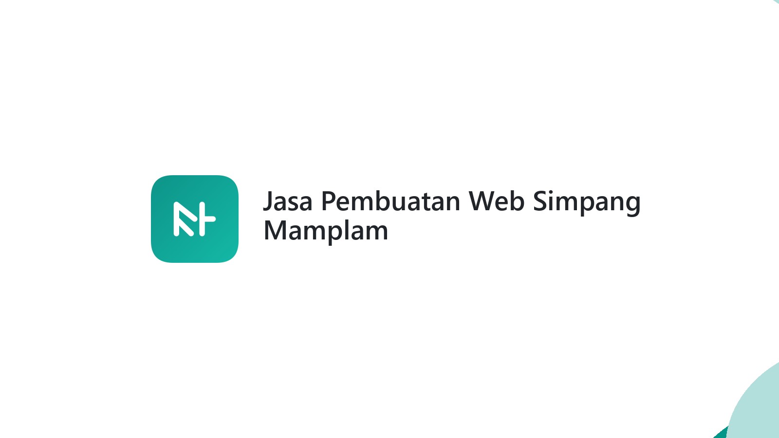 Jasa Pembuatan Web Simpang Mamplam