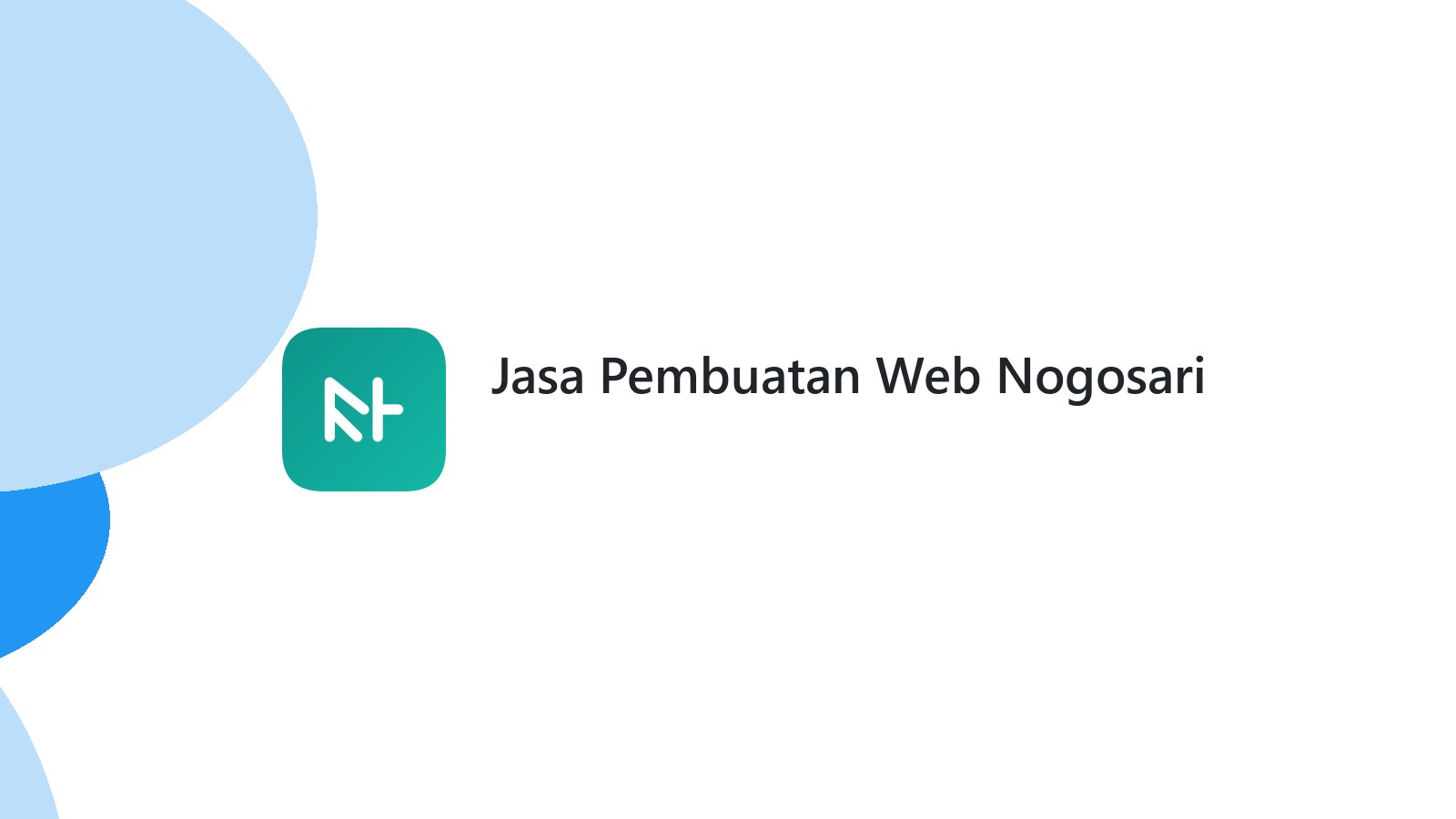 Jasa Pembuatan Web Nogosari