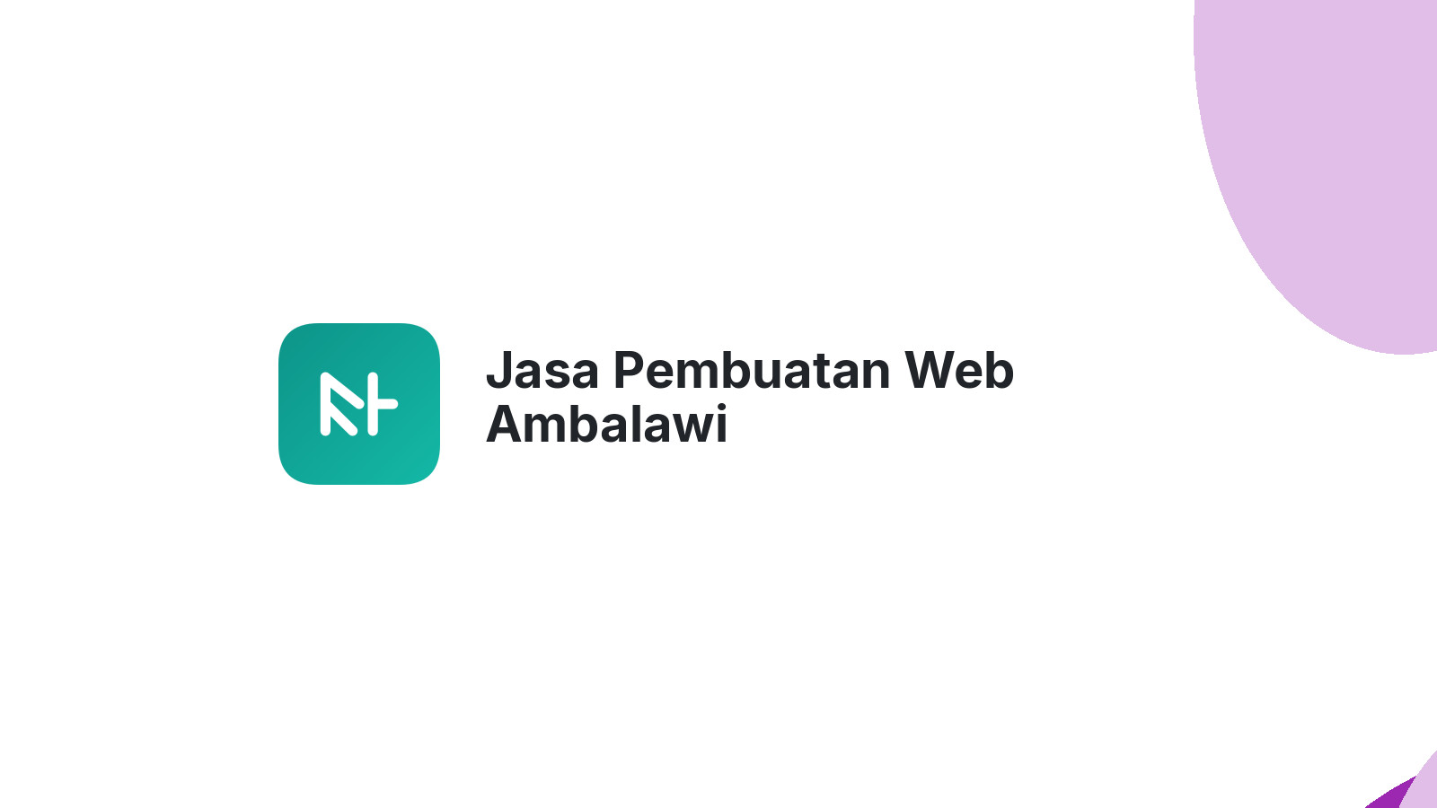 Jasa Pembuatan Web Ambalawi