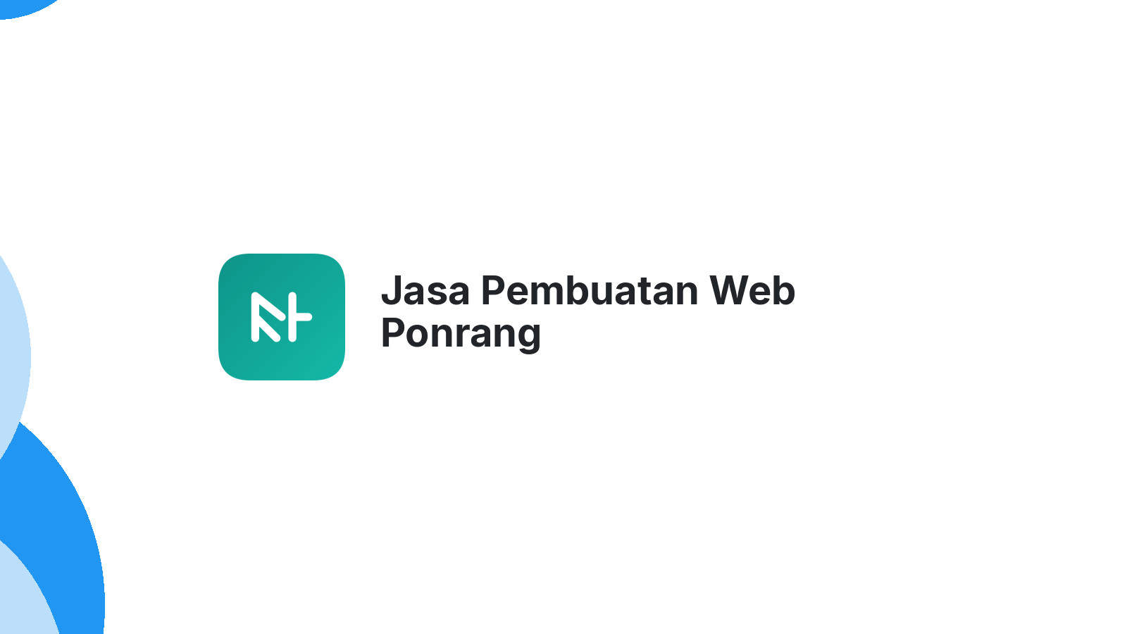 Jasa Pembuatan Web Ponrang
