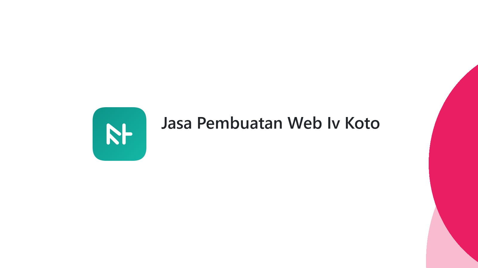 Jasa Pembuatan Web Iv Koto