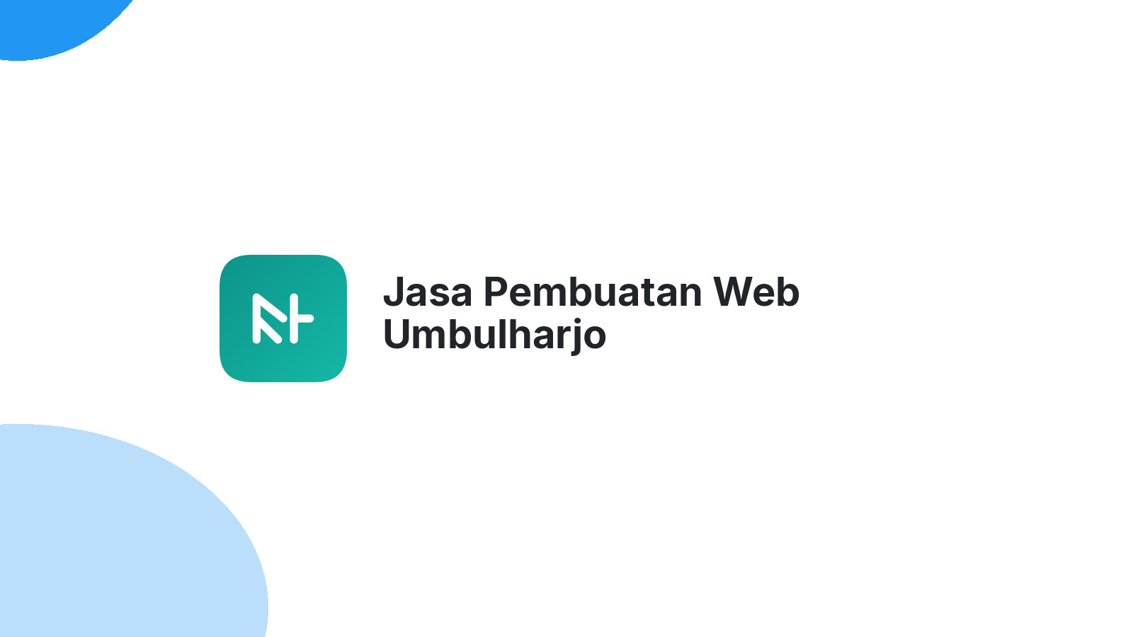 Jasa Pembuatan Web Umbulharjo