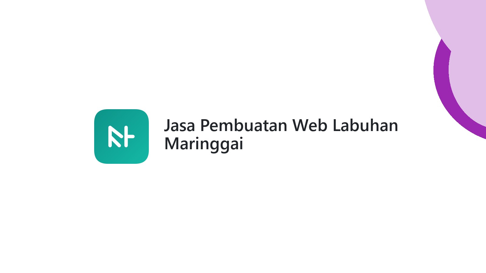 Jasa Pembuatan Web Labuhan Maringgai