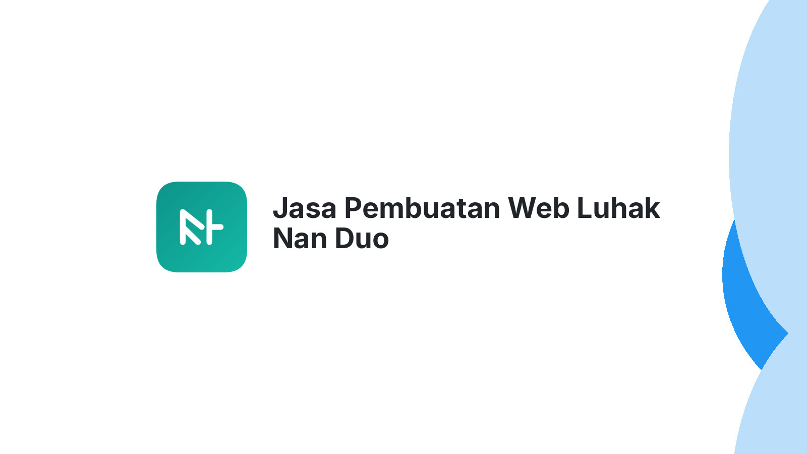 Jasa Pembuatan Web Luhak Nan Duo