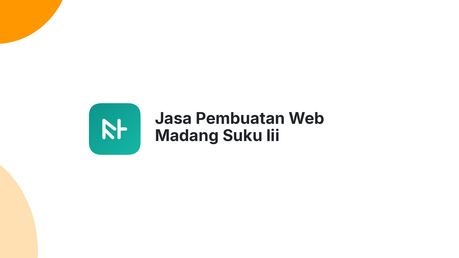 Jasa Pembuatan Web Madang Suku Iii