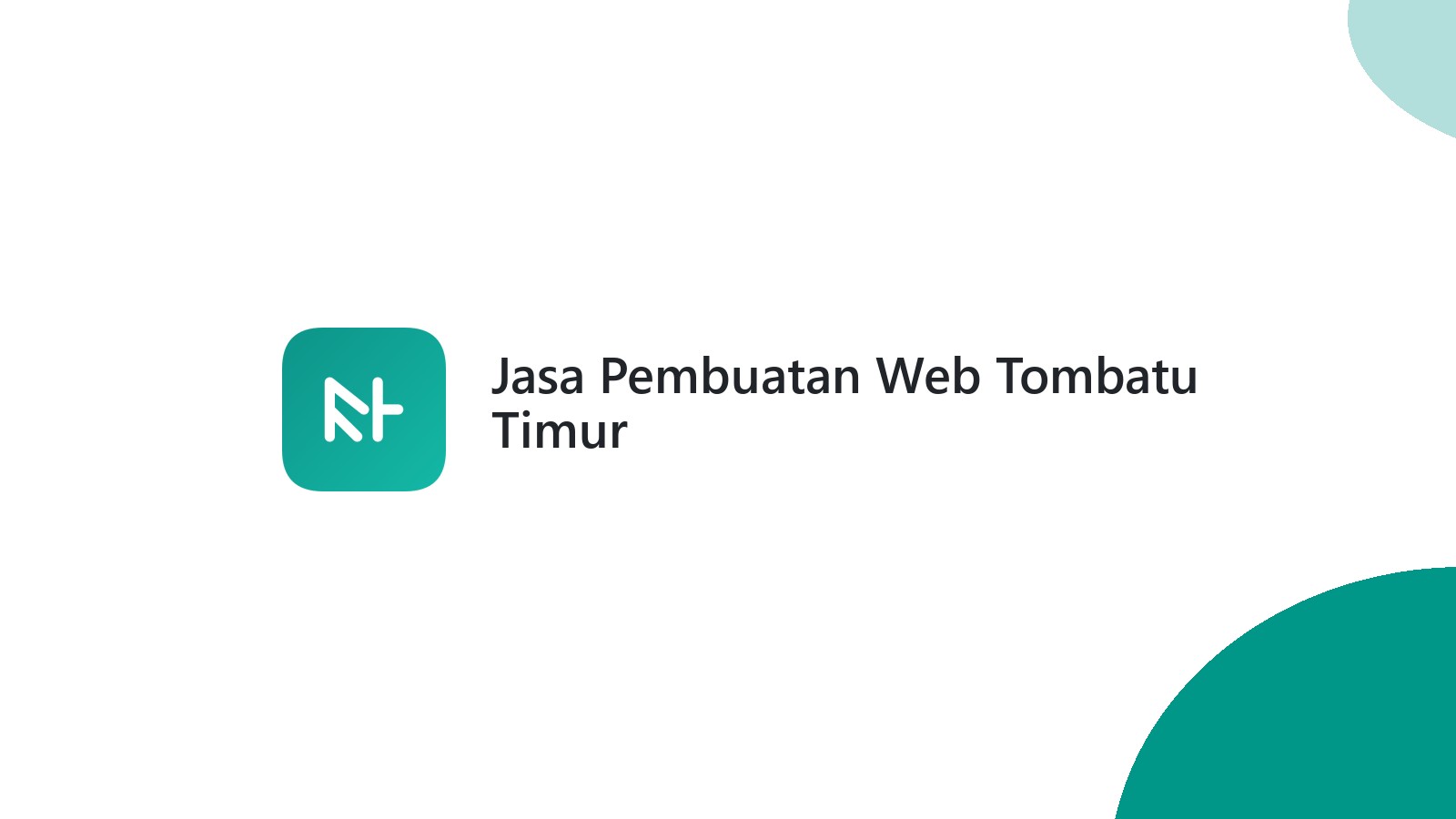 Jasa Pembuatan Web Tombatu Timur