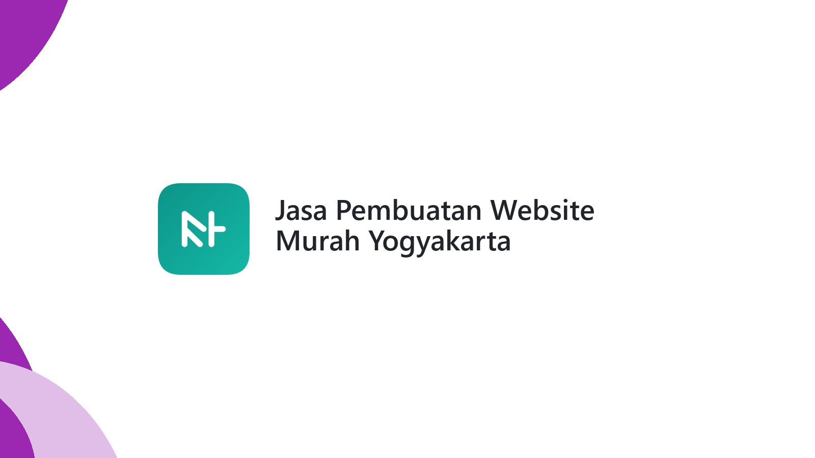 Jasa Pembuatan Website Murah Yogyakarta