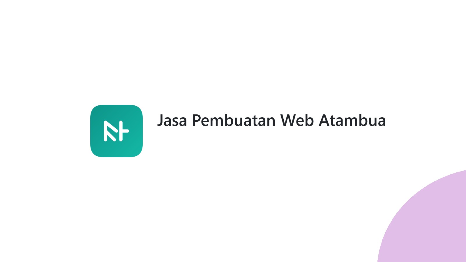 Jasa Pembuatan Web Atambua