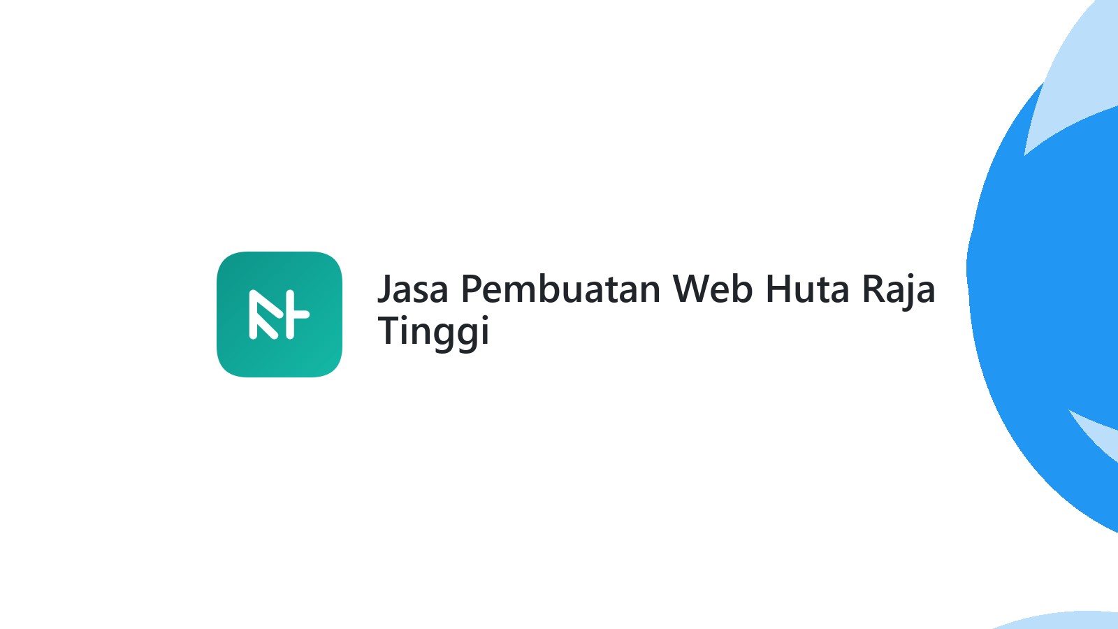 Jasa Pembuatan Web Huta Raja Tinggi