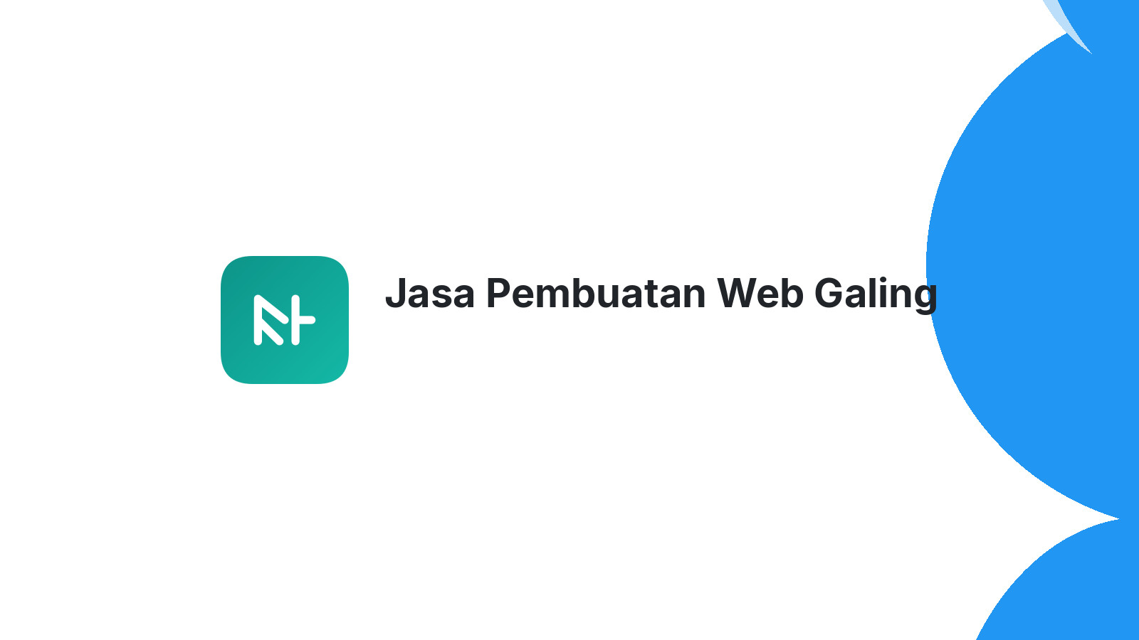 Jasa Pembuatan Web Galing