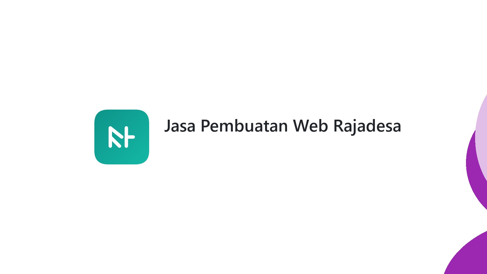 Jasa Pembuatan Web Rajadesa