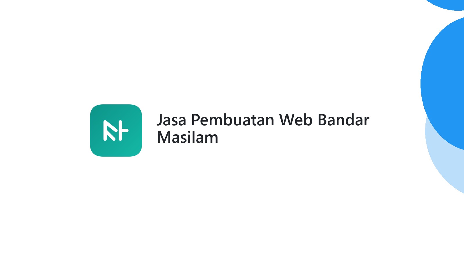 Jasa Pembuatan Web Bandar Masilam