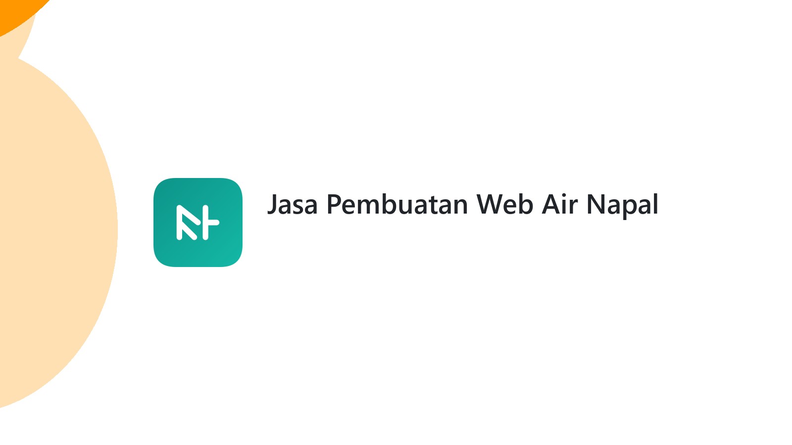 Jasa Pembuatan Web Air Napal