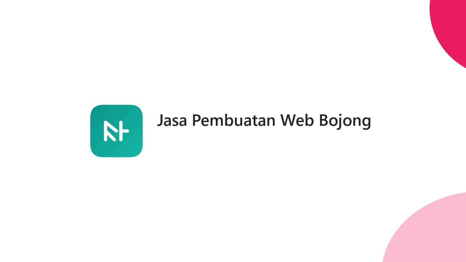 Jasa Pembuatan Web Bojong