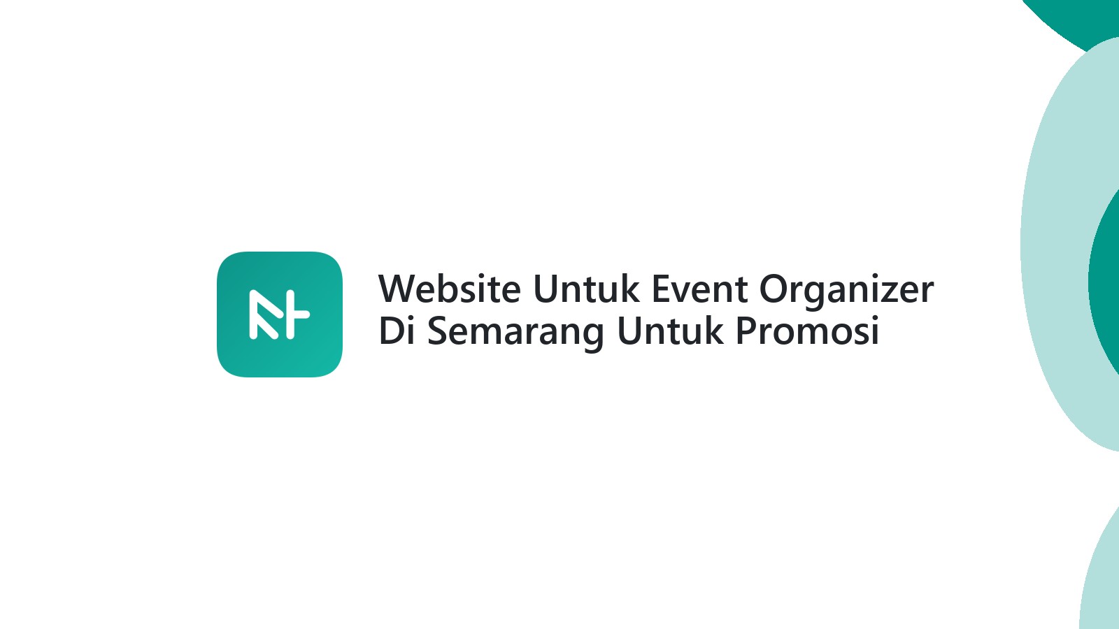 Website Untuk Event Organizer Di Semarang Untuk Promosi Acara