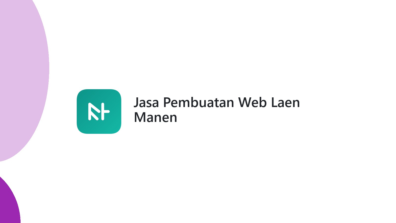 Jasa Pembuatan Web Laen Manen