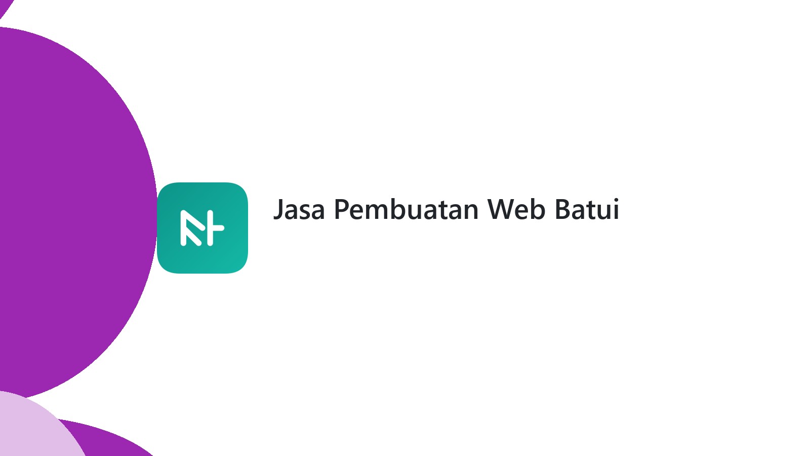 Jasa Pembuatan Web Batui