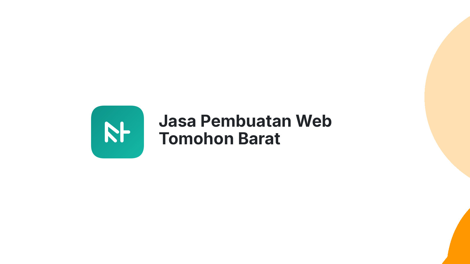 Jasa Pembuatan Web Tomohon Barat