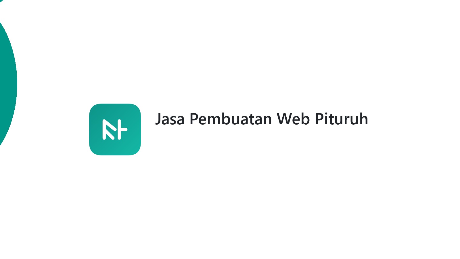 Jasa Pembuatan Web Pituruh