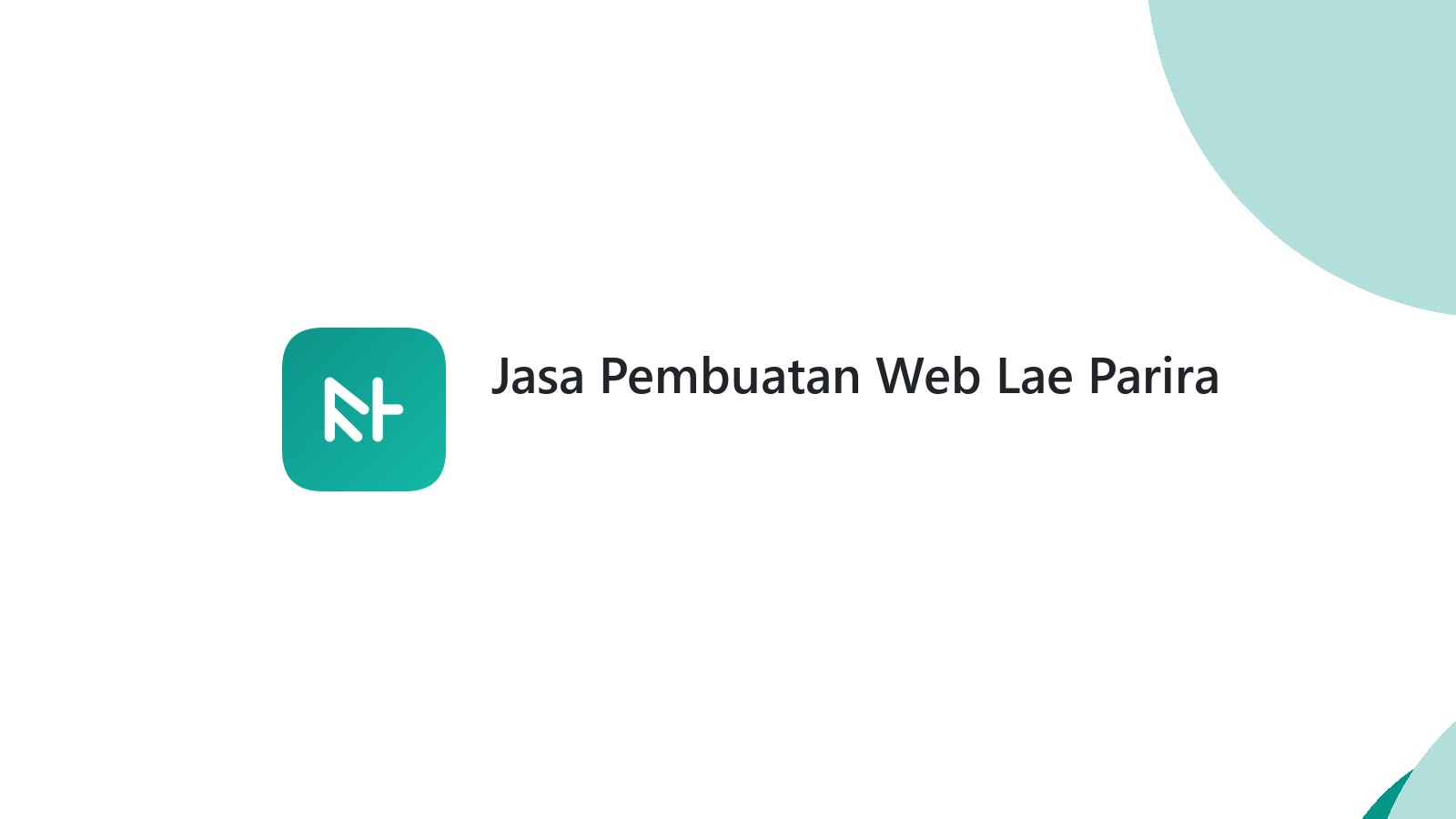 Jasa Pembuatan Web Lae Parira