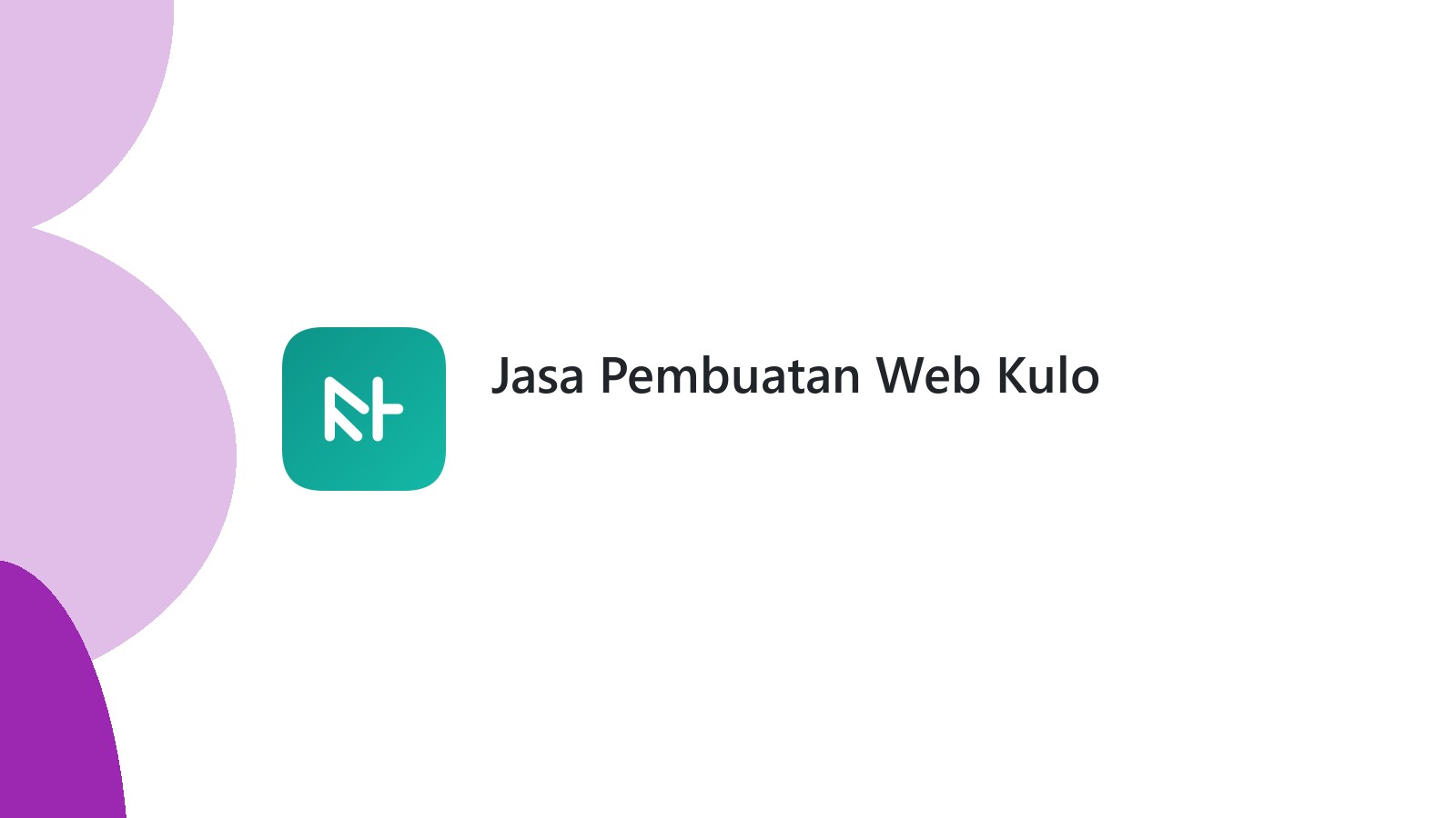 Jasa Pembuatan Web Kulo