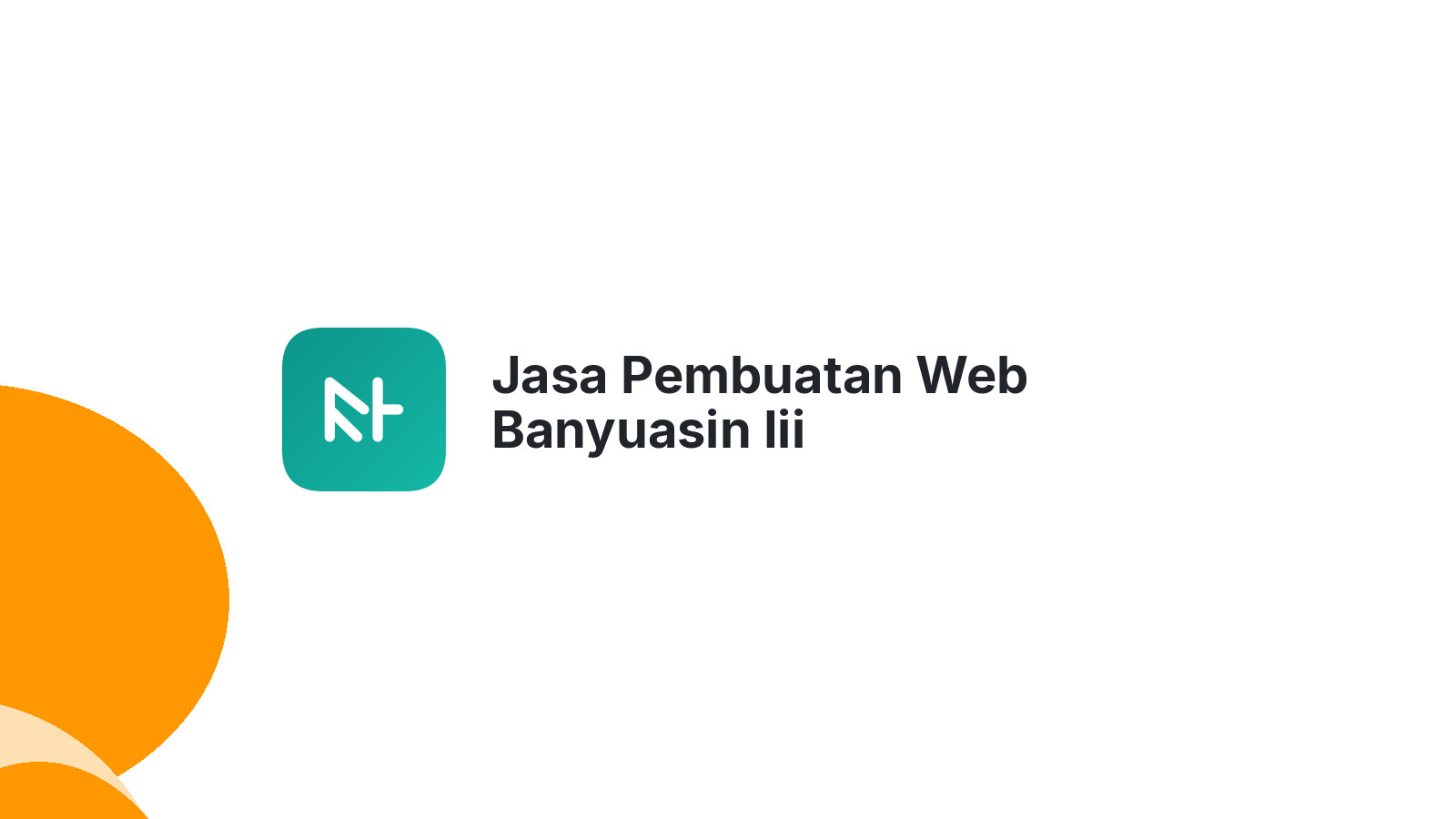 Jasa Pembuatan Web Banyuasin Iii