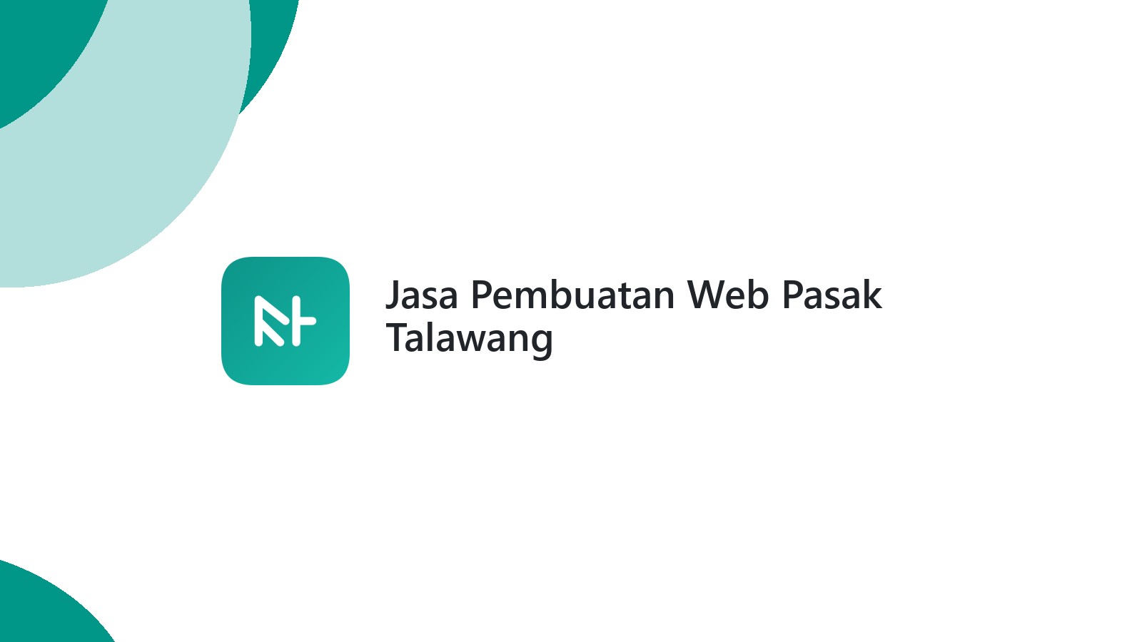Jasa Pembuatan Web Pasak Talawang