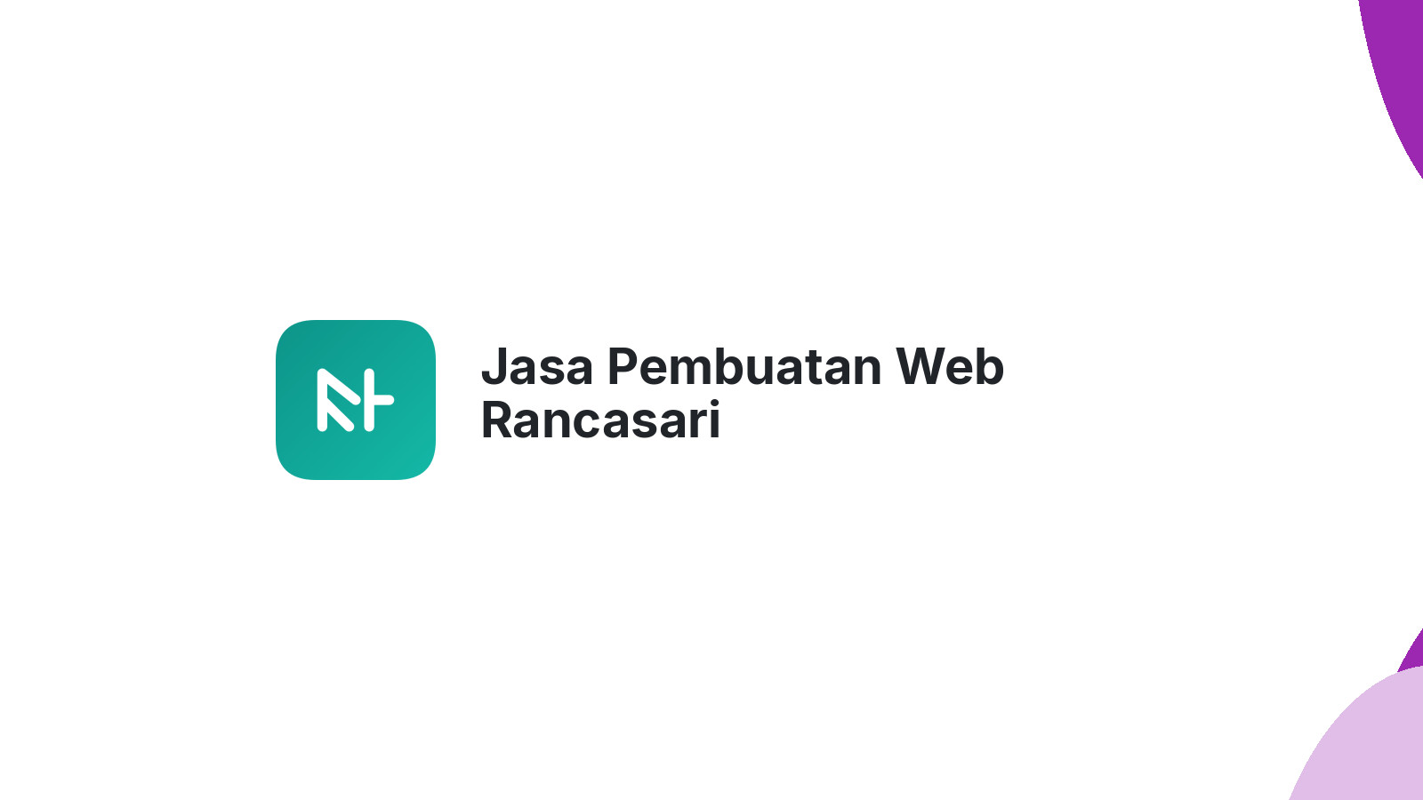 Jasa Pembuatan Web Rancasari