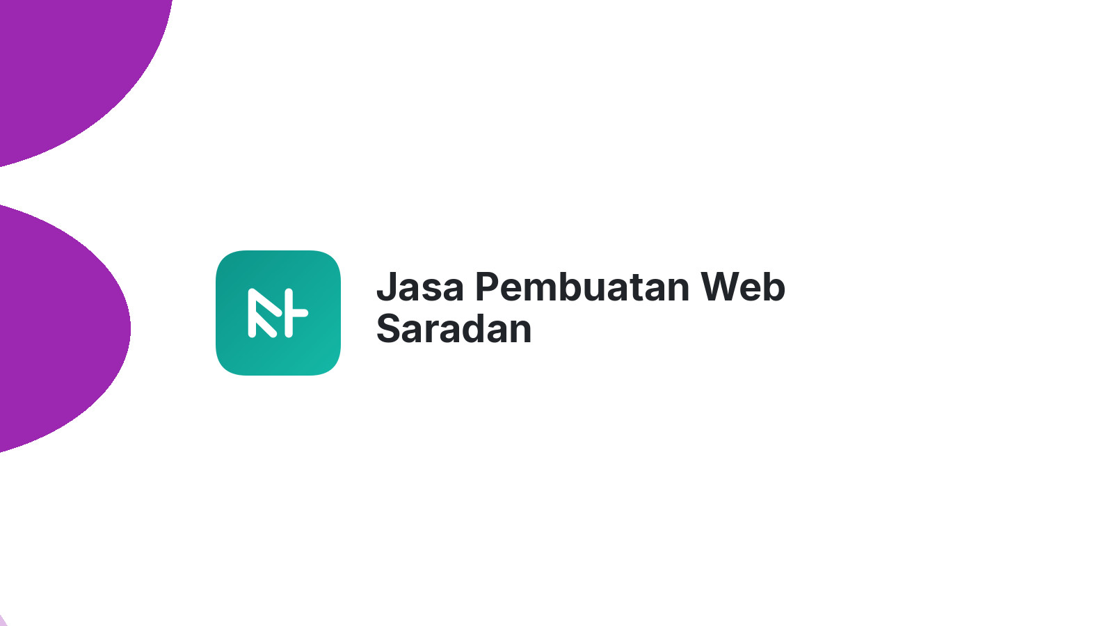 Jasa Pembuatan Web Saradan