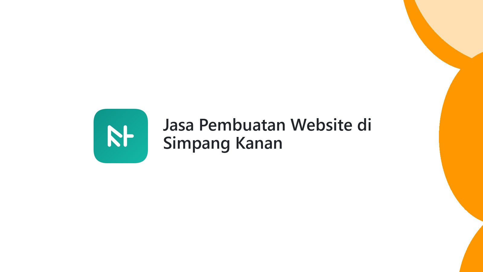 Jasa Pembuatan Website di Simpang Kanan