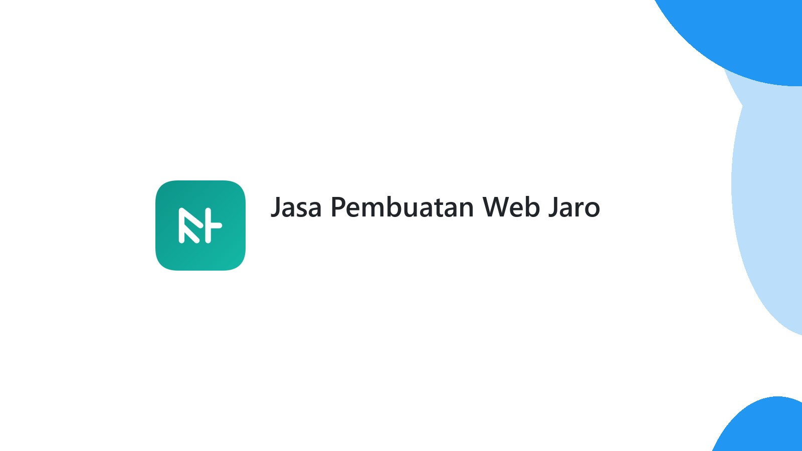 Jasa Pembuatan Web Jaro
