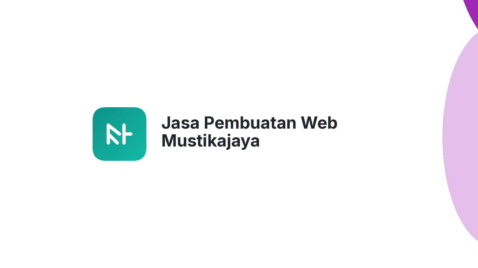 Jasa Pembuatan Web Mustikajaya