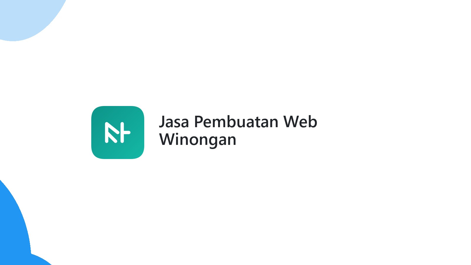 Jasa Pembuatan Web Winongan