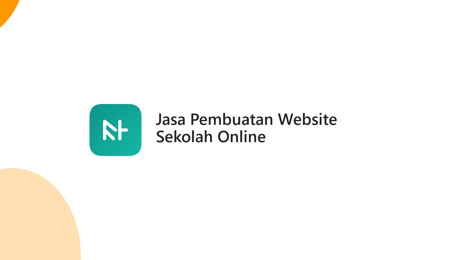 Jasa Pembuatan Website Sekolah Online