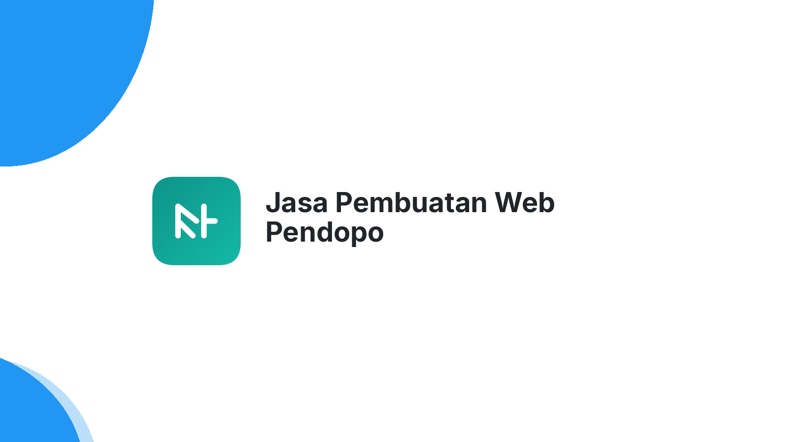 Jasa Pembuatan Web Pendopo