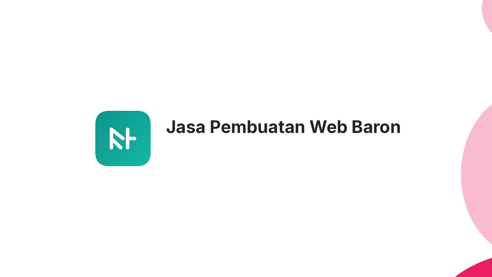 Jasa Pembuatan Web Baron