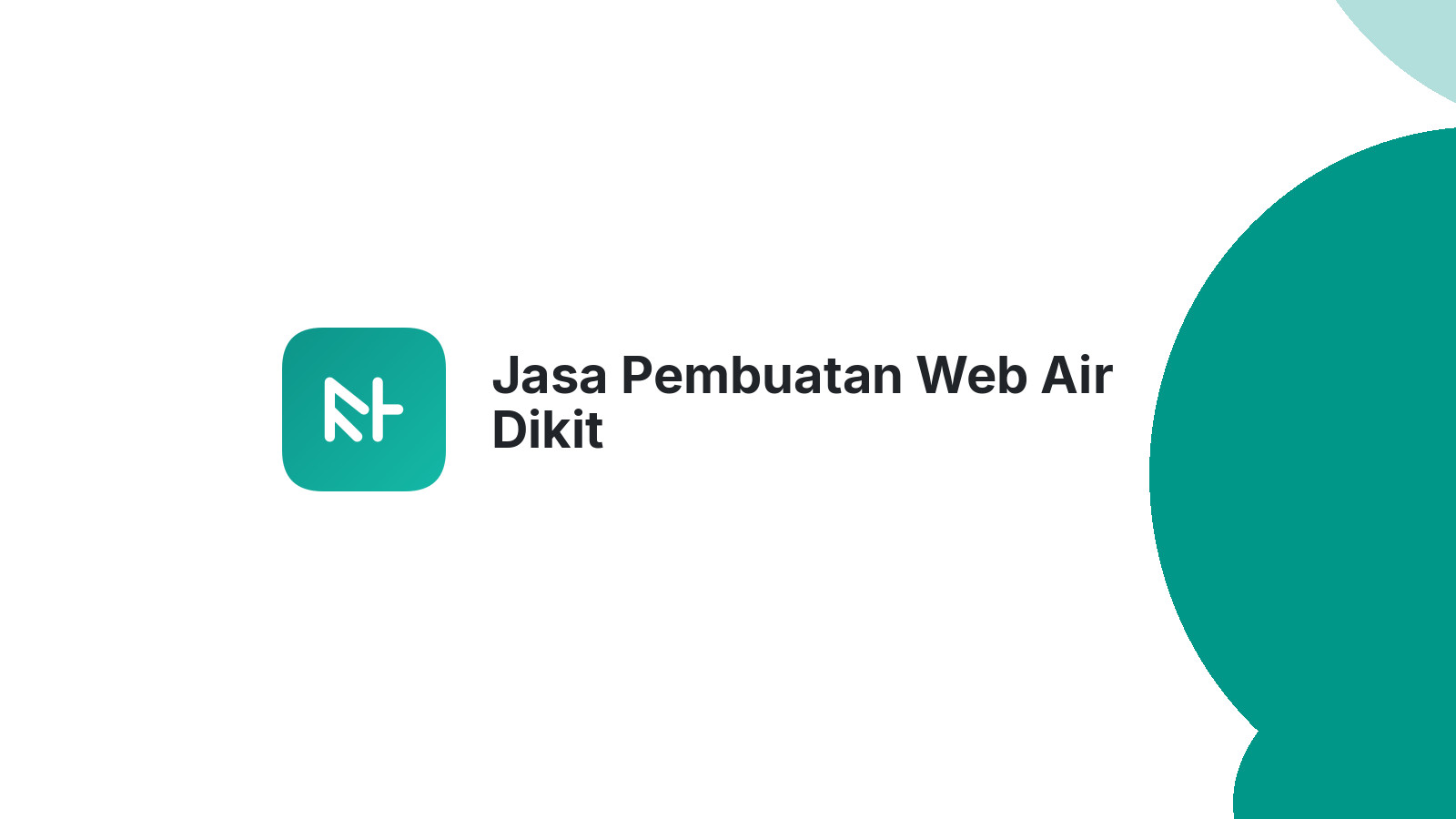 Jasa Pembuatan Web Air Dikit