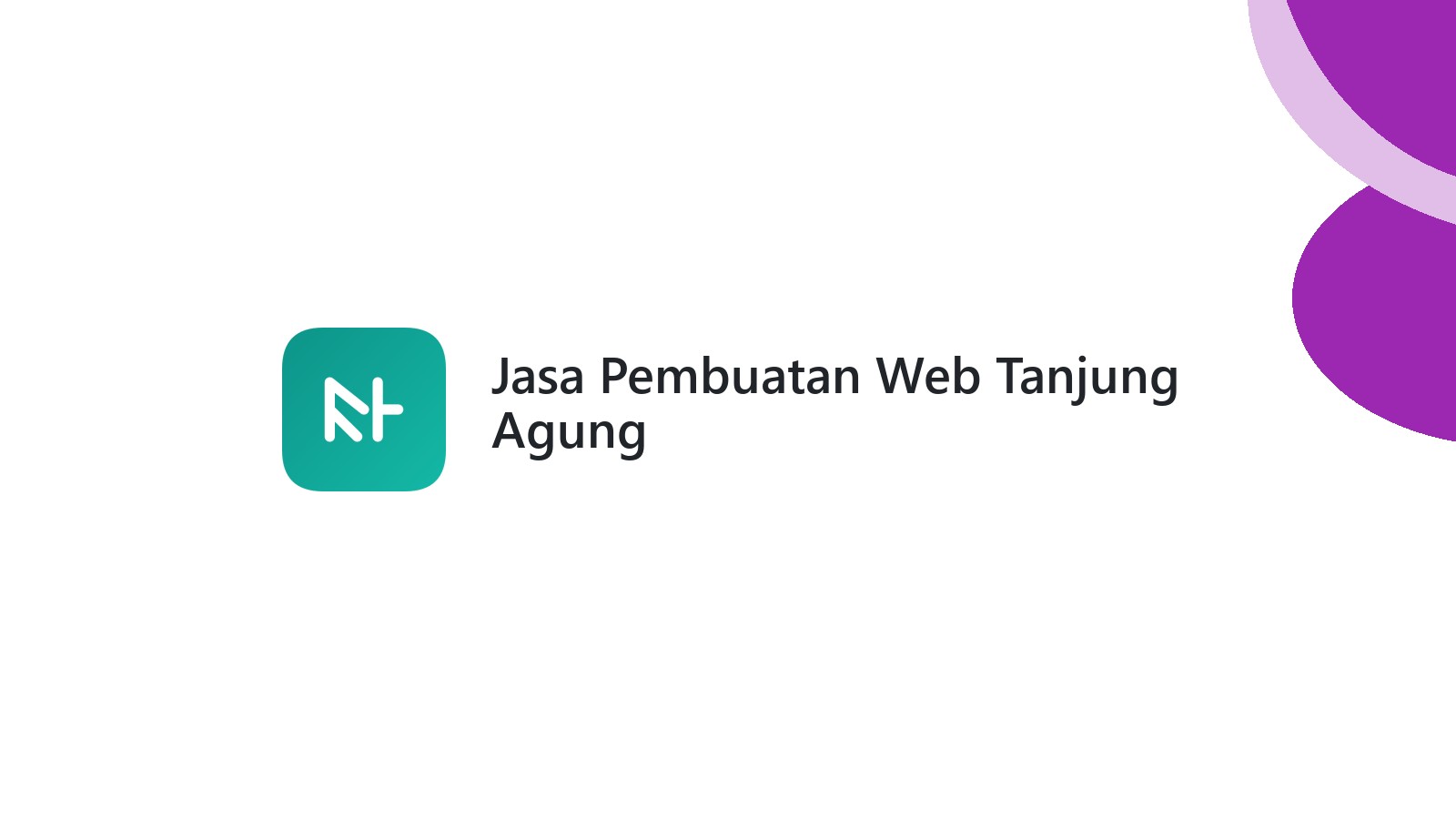 Jasa Pembuatan Web Tanjung Agung